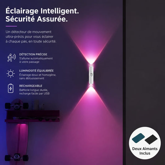Noemyra| Lampe Murale LED Intelligente RGB